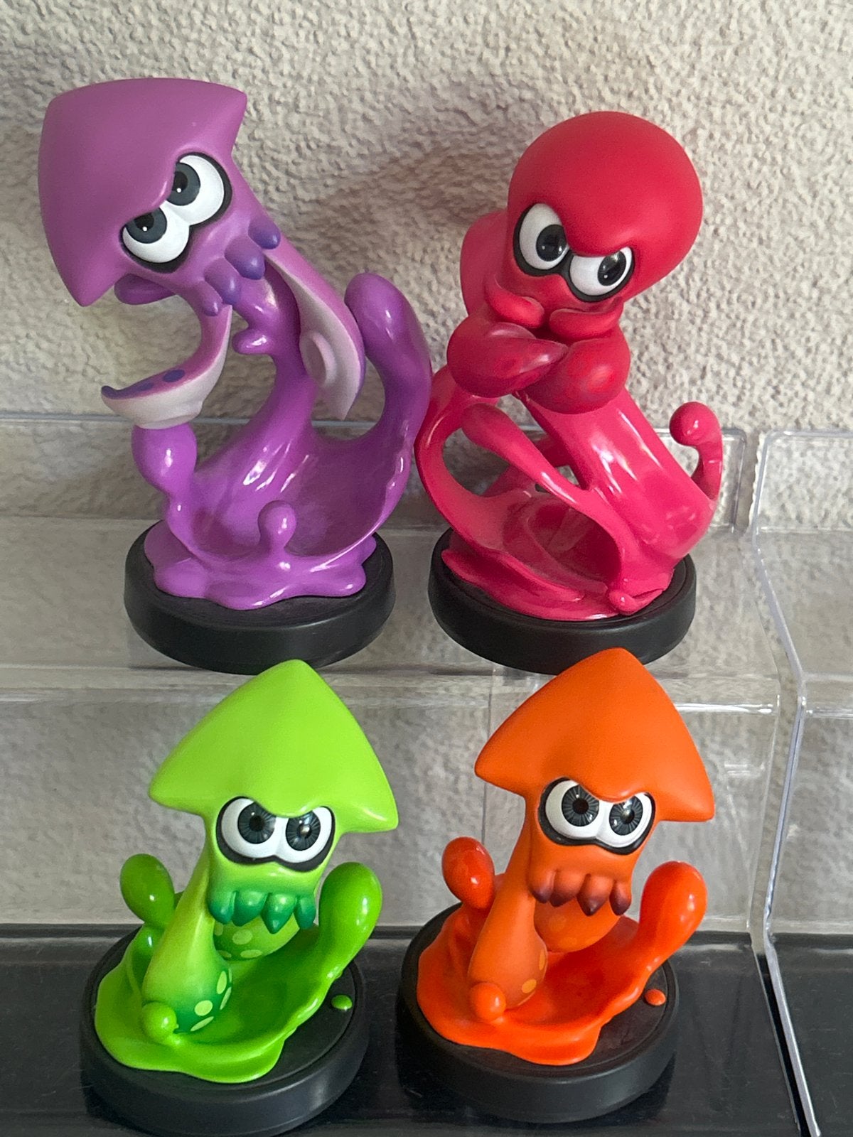 Splatoon Amiibo set - Inktvis en Octoling figuren, Ophalen of Verzenden, Zo goed als nieuw