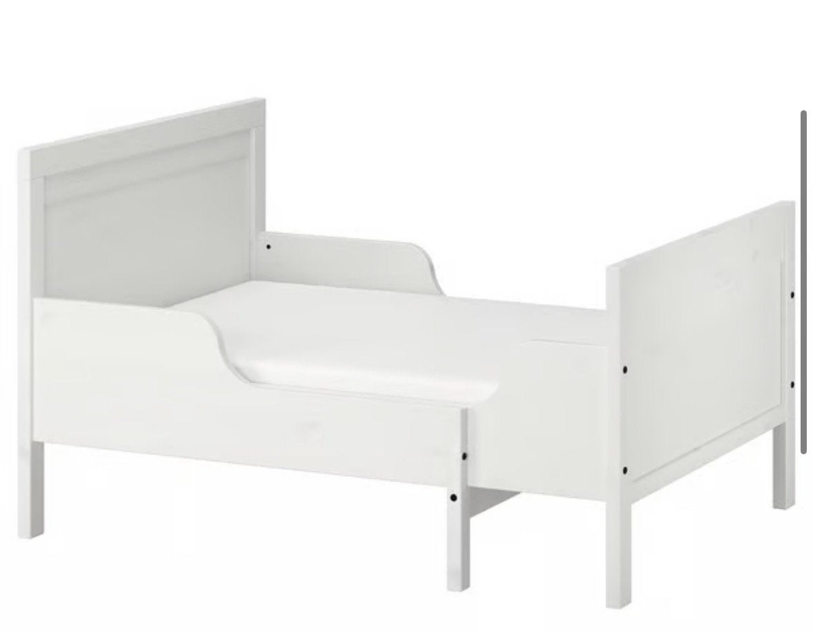 Meegroeibed ikea incl matras Subdvik, Ophalen, Gebruikt, 70 tot 85 cm, Matras