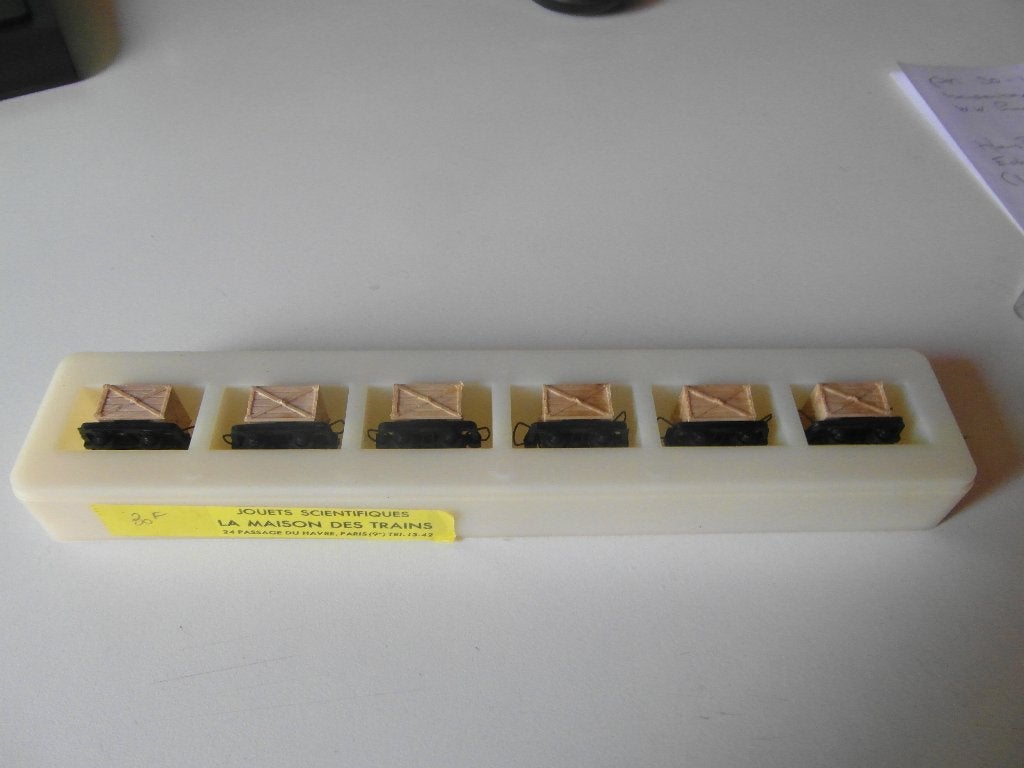 Egger Bahn H0e 6 stuks kolen karretjes NIEUW, Overige merken, Gelijkstroom, Ophalen of Verzenden, Nieuw