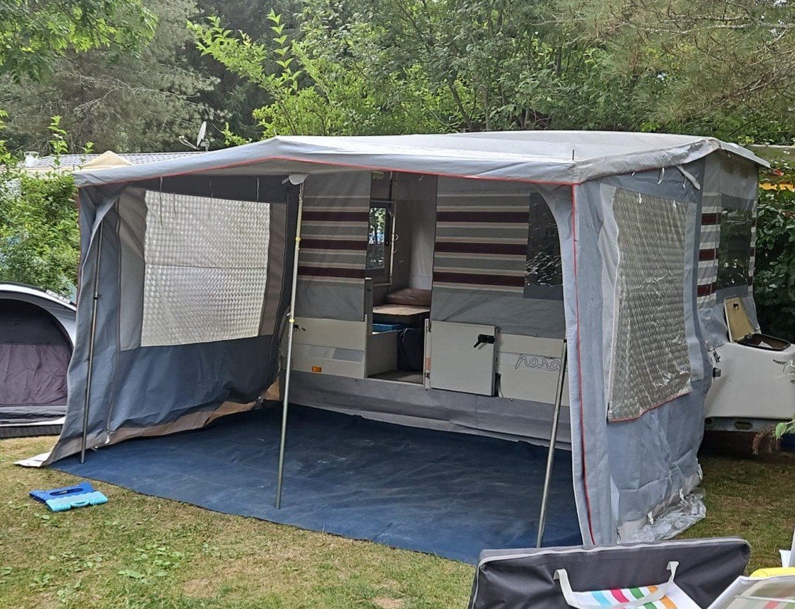 Paradiso Royal vouwwagen - Klaar voor avontuur!, Caravans en Kamperen, Overige merken, Standaardzit, Tot en met 3, Particulier