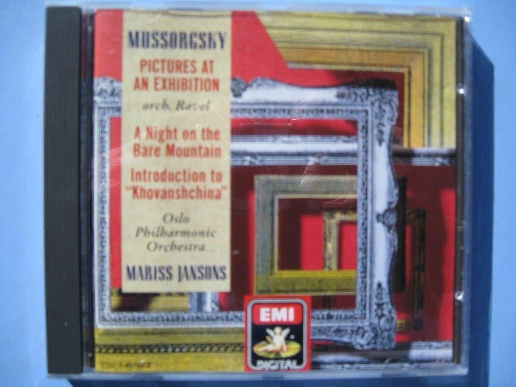 Mussorgsky, Schilderijententoonstelling e.a., Jansons, Ophalen of Verzenden, Zo goed als nieuw, Romantiek, Orkest of Ballet