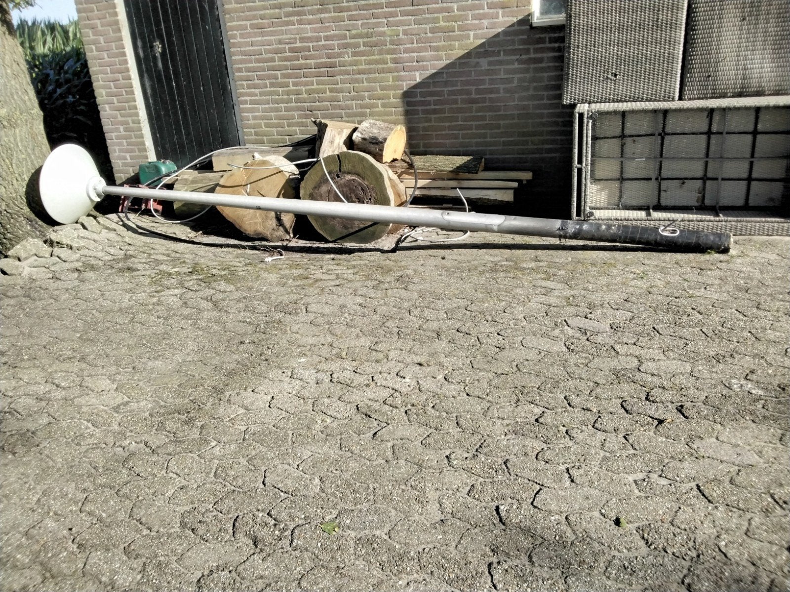 Lantaarnpaal, Ophalen, Gebruikt, Staande lamp, Netvoeding