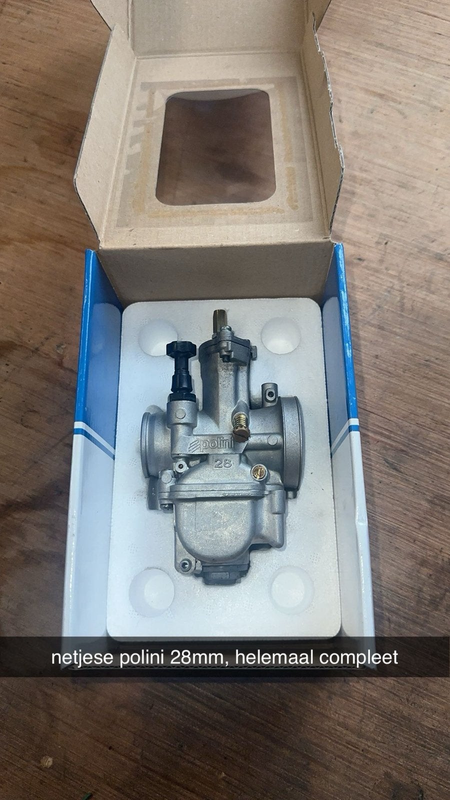 polini pwk 28mm, Ophalen, Zo goed als nieuw