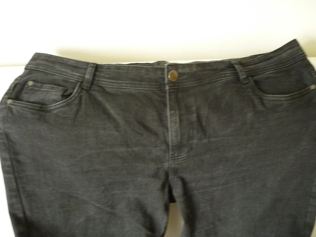 Jeans UP2 Fashion maat 54 spijkerbroek zwart katoen, Kleding | Dames, Ophalen of Verzenden, Gedragen, Zwart, Broek of Spijkerbroek