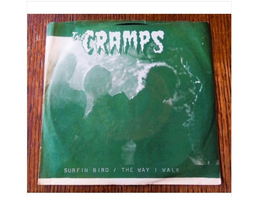 original single- the cramps-surfin bird *1978*, Fotohoes, Ophalen of Verzenden, Zo goed als nieuw, Overige genres