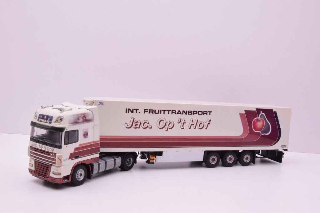 DAF XF 105  '' Jac op 't Hof ''  Tekno, Ophalen of Verzenden, Zo goed als nieuw, Bus of Vrachtwagen, Tekno