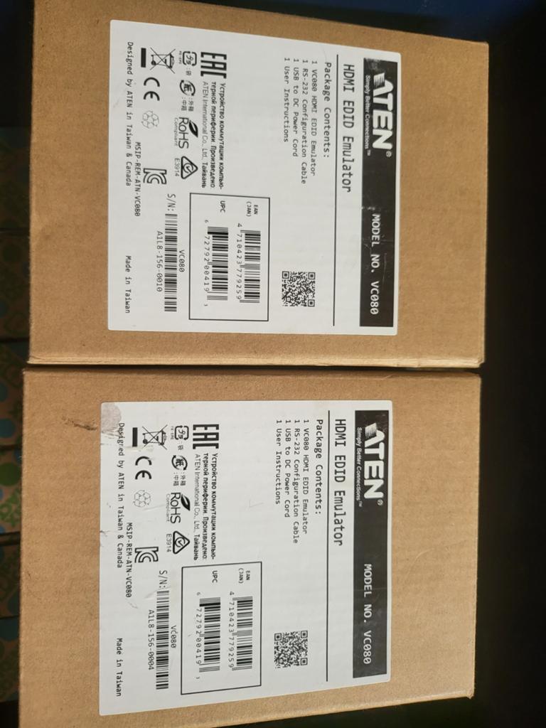 Aten hdmi  emulator nieuw, Ophalen of Verzenden, Nieuw
