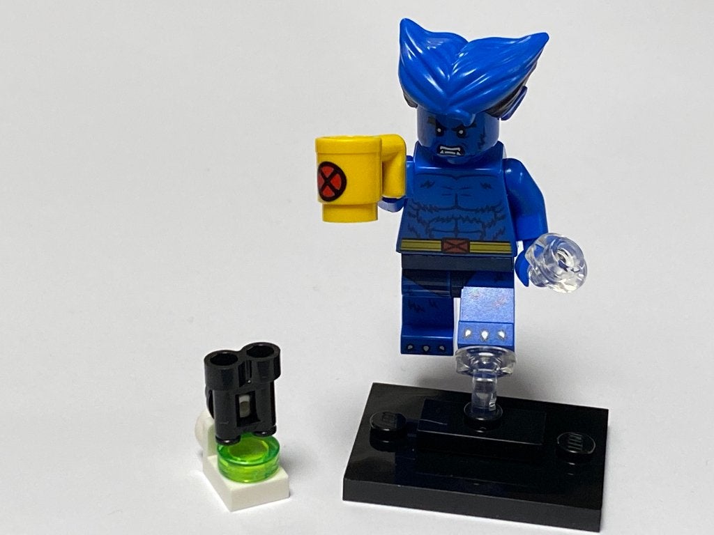 Lego Marvel Studios Minifiguur colmar2-10 Beast, Lego, Nieuw, Ophalen of Verzenden, Minifiguren serie