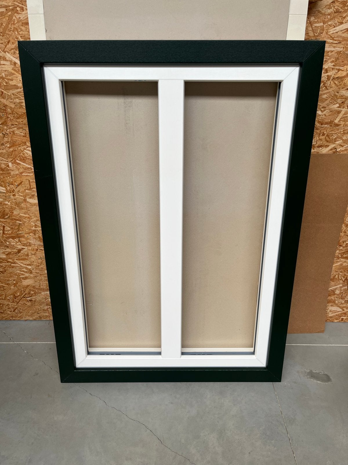 Draaikiep raam kunststof met houtnerf - Nieuw, Ophalen, Gevelraam of Ruit, 80 tot 120 cm, 120 tot 160 cm