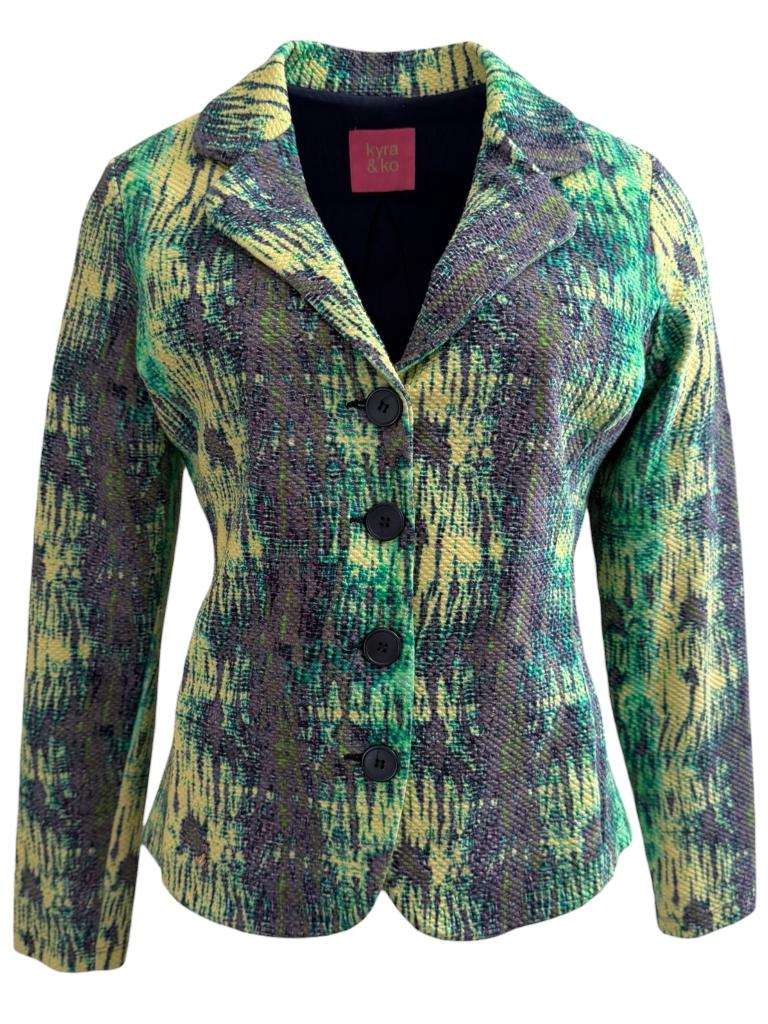 Kyra en Ko vest M, Kleding | Dames, Truien en Vesten, Zo goed als nieuw, Maat 38/40 (M), Blauw, Ophalen of Verzenden