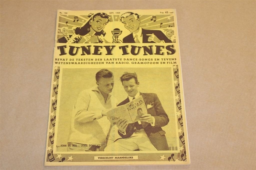 Tuney Tunes - No. 188 - September 1959, Verzamelen, Ophalen of Verzenden, 1940 tot 1960, Knipsel(s)