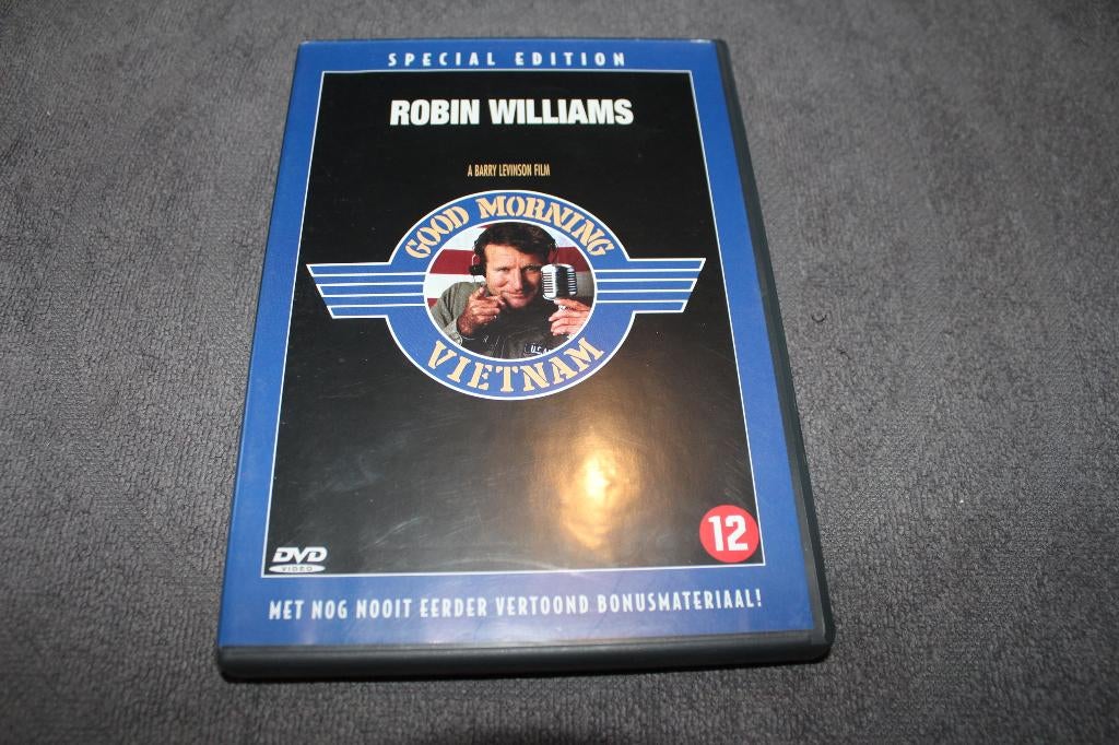 DVD Good Morning Vietnam, Cd's en Dvd's, Vanaf 12 jaar, Ophalen of Verzenden, Gebruikt, Overige genres