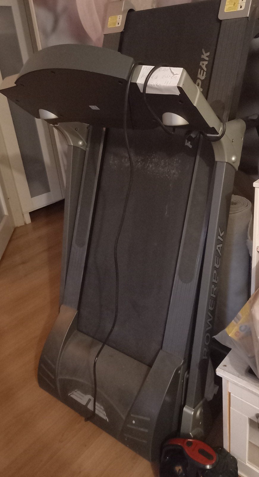 Power Peak loopband, Ophalen, Loopband
