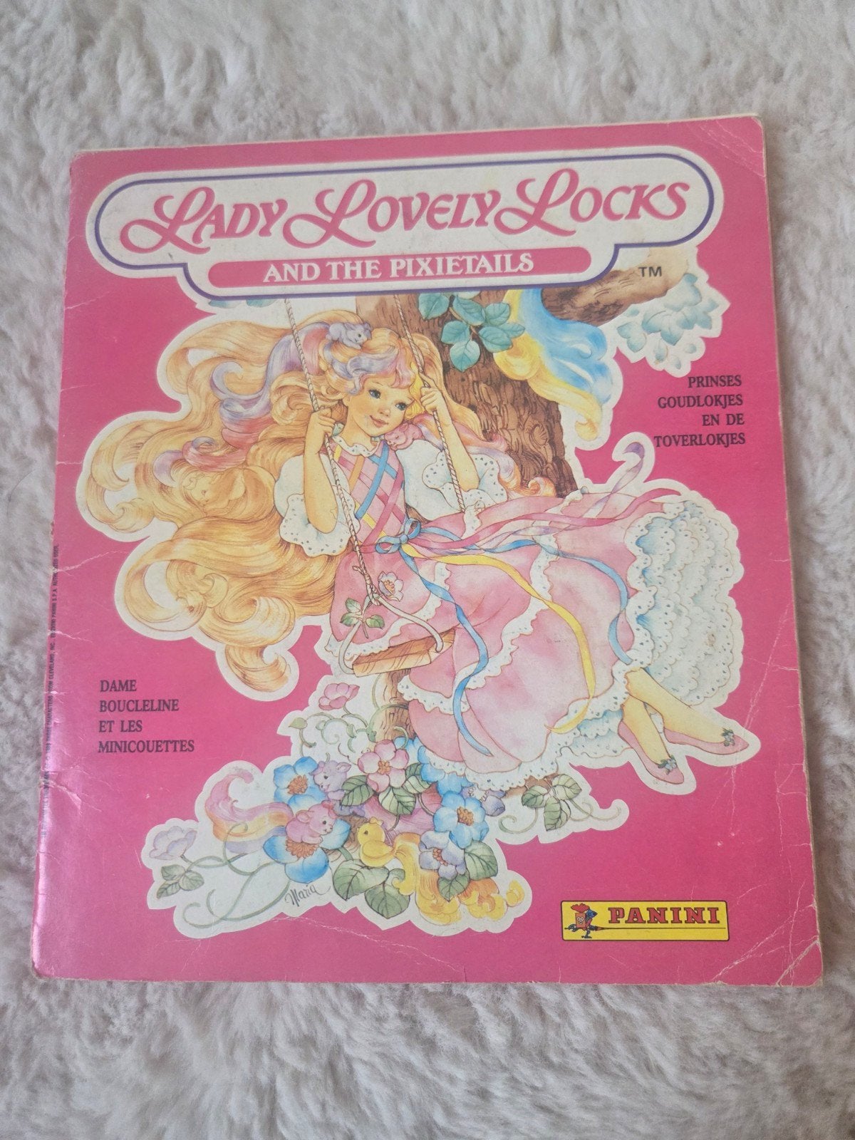 Vintage Lady Lovely Locks compleetPanini Stickerboek (1988), Ophalen of Verzenden