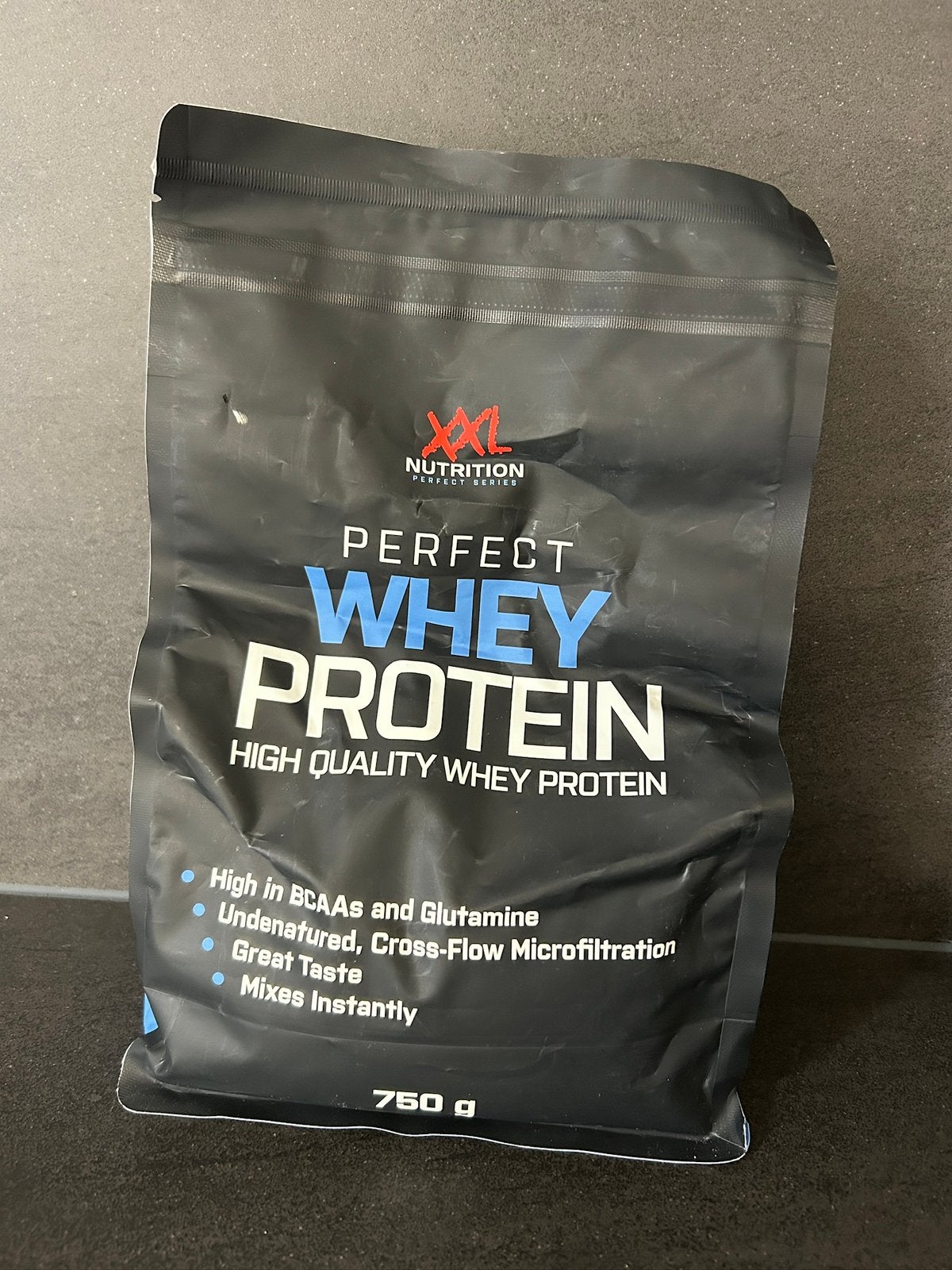 Xxl Nutrition | whey protein | salted caramel | zie omschr.., Sport en Fitness, Ophalen of Verzenden, Zo goed als nieuw, Poeder of Drank