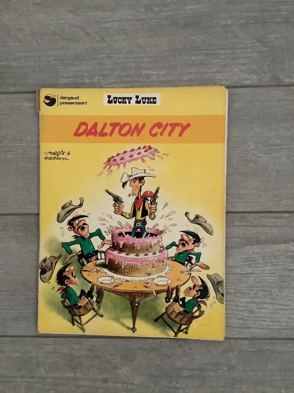 Lucky Luke - Dalton City (Oud stripboek), Boeken, Eén stripboek, Ophalen of Verzenden, Gelezen