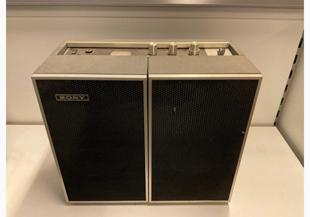 Sony TC-133CS draagbare stereocassetterecorder, 1-7-1 Konan, Minato-ku, Tokyo 108-0075, Japan, Ophalen of Verzenden, Sony Corporation