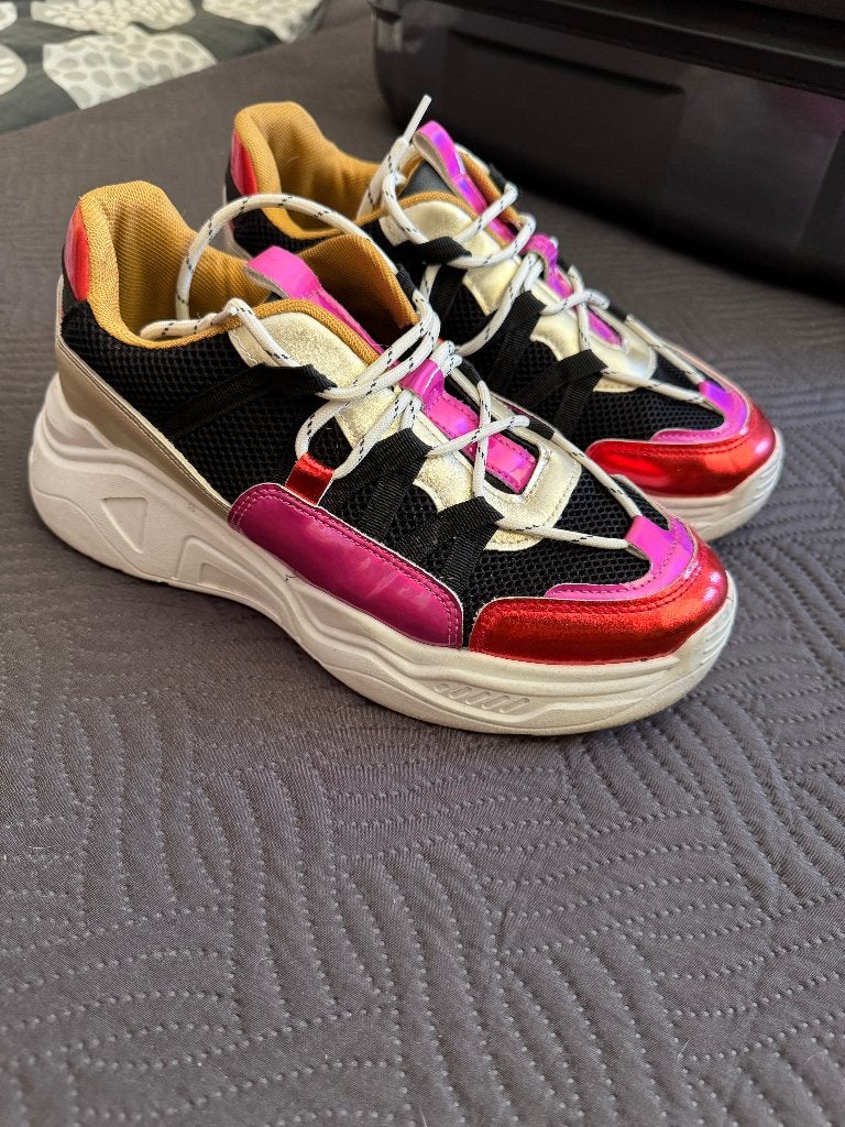 Kleurrijke senakers Lucky Shoes, Overige kleuren, Ophalen of Verzenden, Lucky shoes, Sneakers of Gympen