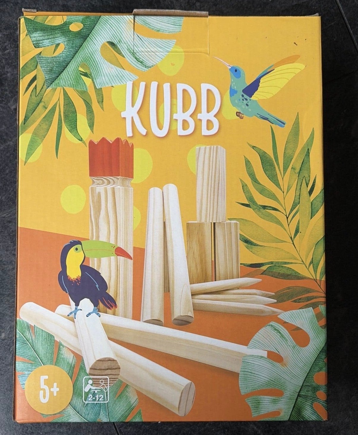 Kubb Spel - Houten Werpspel voor Buiten (5+), Ophalen, Zo goed als nieuw