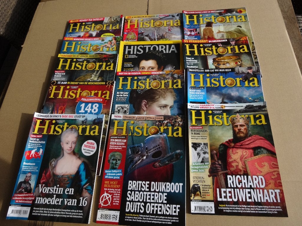 Historia en andere tijdschriften, Ophalen of Verzenden, Zo goed als nieuw, Wetenschap en Natuur