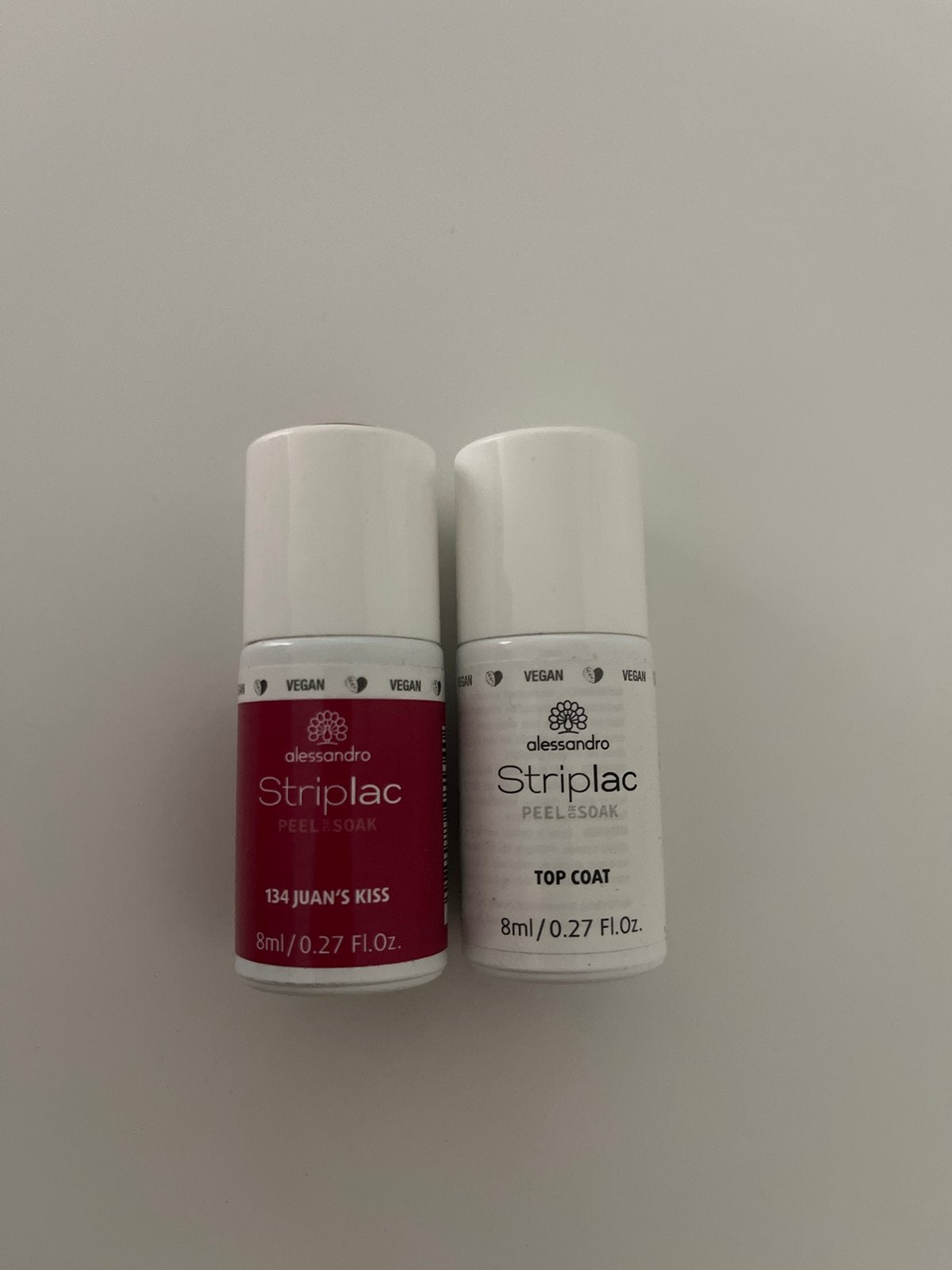 Alessandro Striplac Peel or Soak - Juan's Kiss & Top Coat, Ophalen of Verzenden, Nieuw, Overige typen