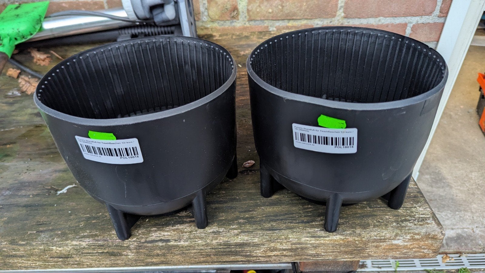 Polaris Duikfles Standvoet 12L / 15L (204mm), Watersport en Boten, Duiken, Ophalen of Verzenden, Nieuw, Overige typen