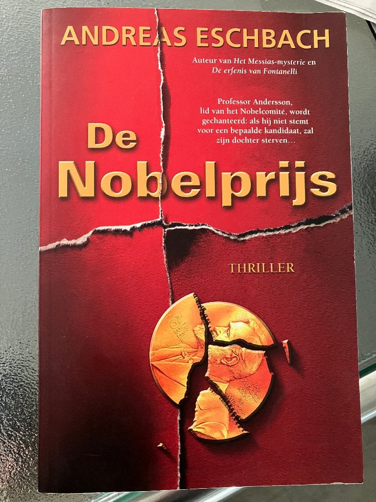 De Nobelprijs, Ophalen of Verzenden, Zo goed als nieuw, Andreas Eschbach, Europa overig