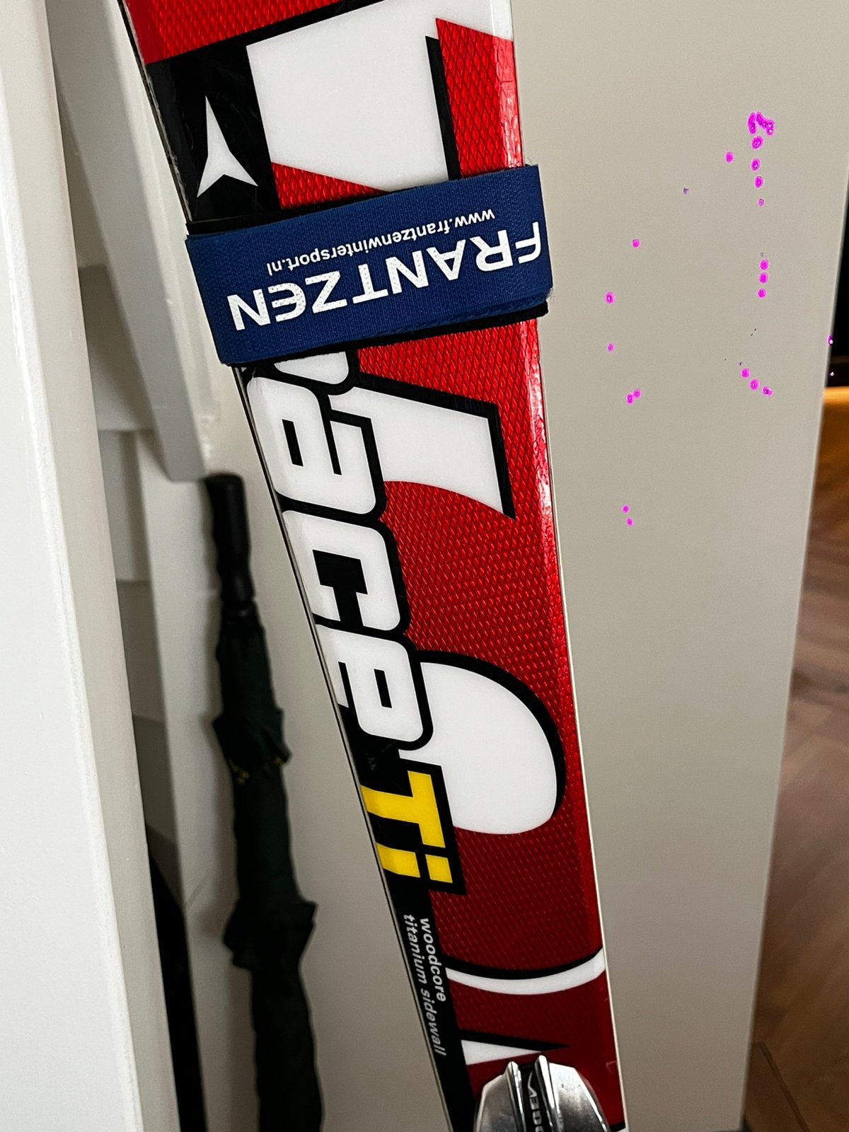 Atomic Race Ti SL 163 cm + Neox TL12 – Nieuwstaat, Ophalen, 160 tot 180 cm, Zo goed als nieuw, Atomic