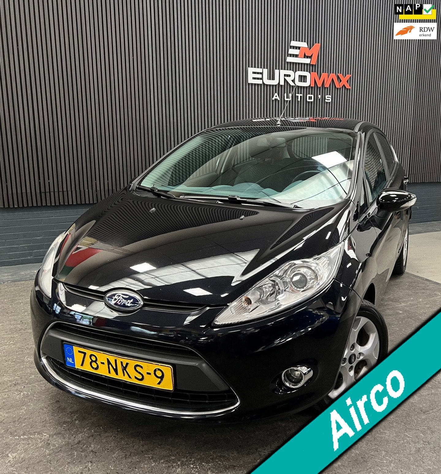 Ford Fiesta 1.25 Titanium NAP - Airco, Voorwielaandrijving, Euro 5, Stof, 82 pk
