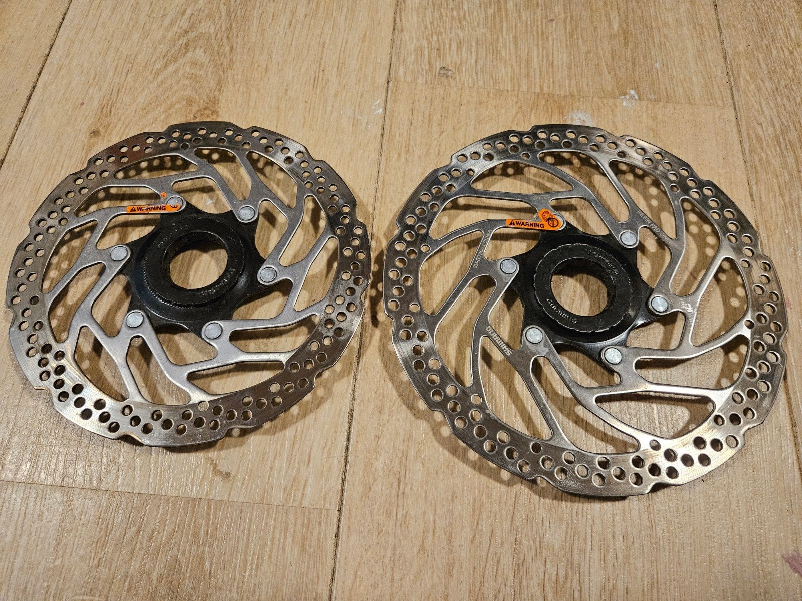 Set remschijven mtb/gravelbike, Gebruikt, Gravelbike, Ophalen of Verzenden, Aluminium