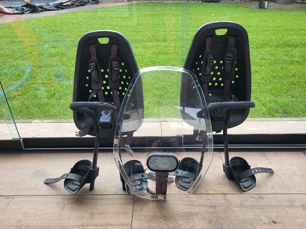 2x thule yepp mini voorzitje, Ophalen, Gebruikt, 0 t/m 18 kg, Voorzitje