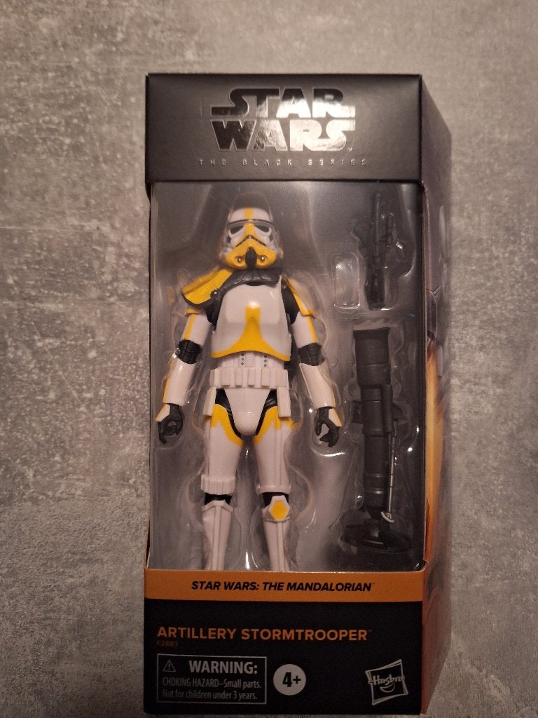 Star Wars Artillery Stormtrooper (MAN 13), Ophalen of Verzenden, Zo goed als nieuw, Actiefiguurtje
