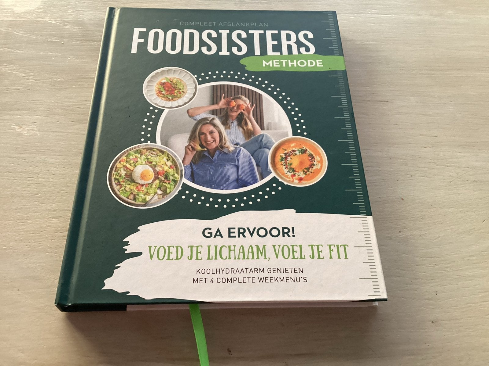 FoodSisters Methode: Compleet Afslankplan & Koolhydraatarm, Boeken, Ophalen of Verzenden, Zo goed als nieuw, Dieet en Voeding