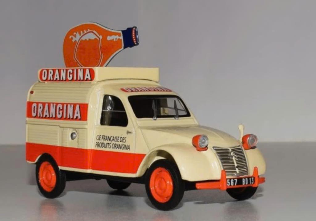 Citroen 2CV AZU Orangina 1956 1/43 Utilitaires Citroen # 4