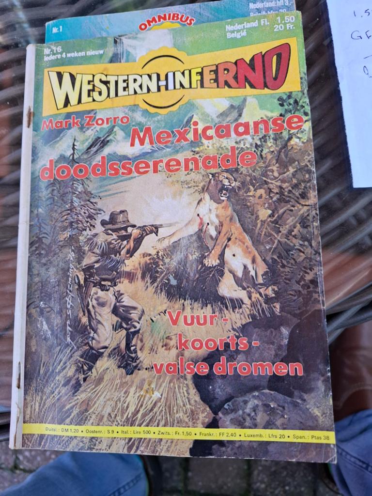 Western Inferno Omnibus - 4   stuks in goede staat, Boeken, Ophalen of Verzenden, Gelezen