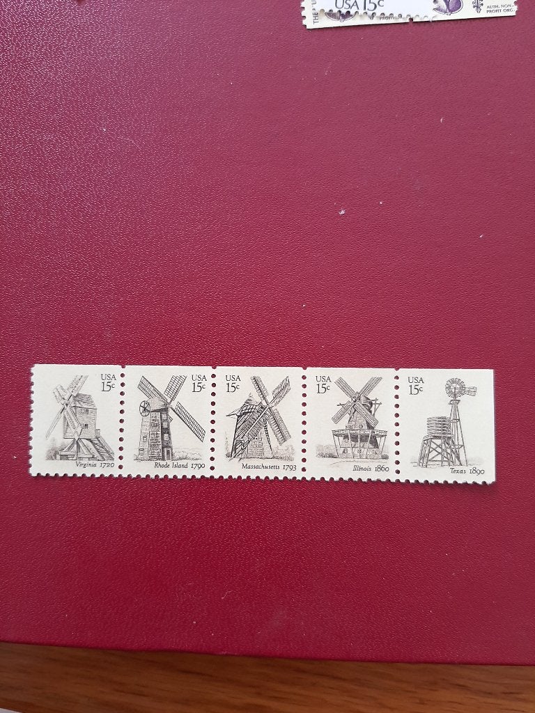 merika, molens, Verzenden, Postfris, Noord-Amerika