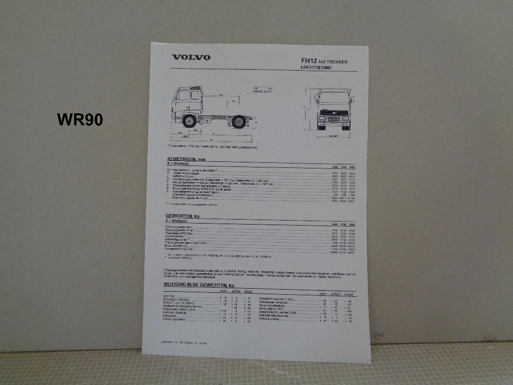 volvo brochure, Ophalen of Verzenden, Zo goed als nieuw, Volvo