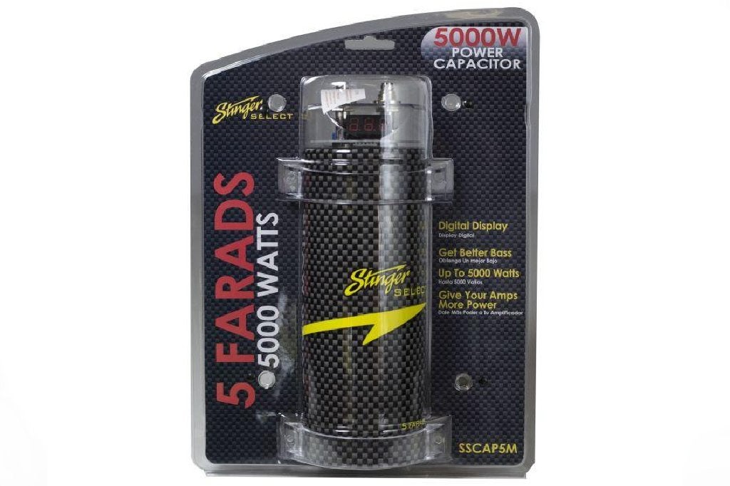 Stinger Select SSCAP5M Powercap / 5 Farad Condensator, ., Nieuw, Ophalen of Verzenden, .