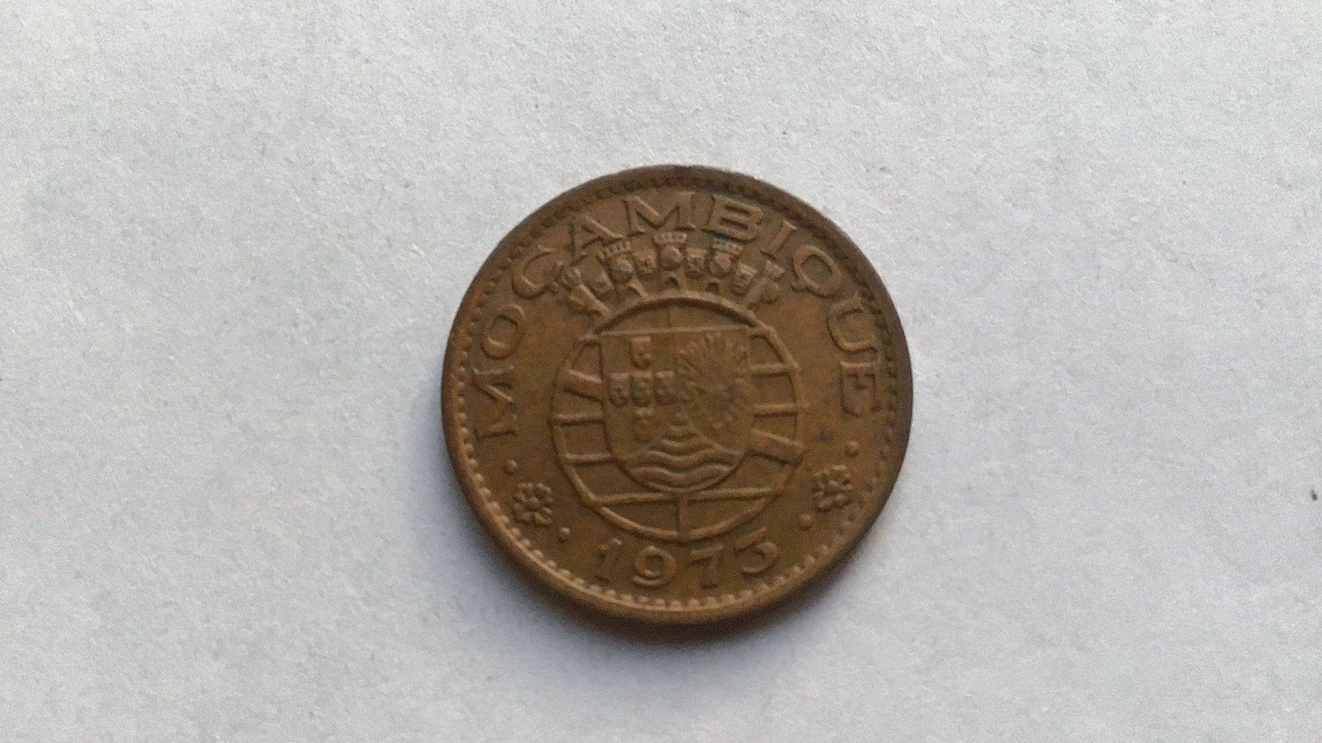 Portugees Mozambique 50 centavos 1973., Ophalen of Verzenden, Overige landen