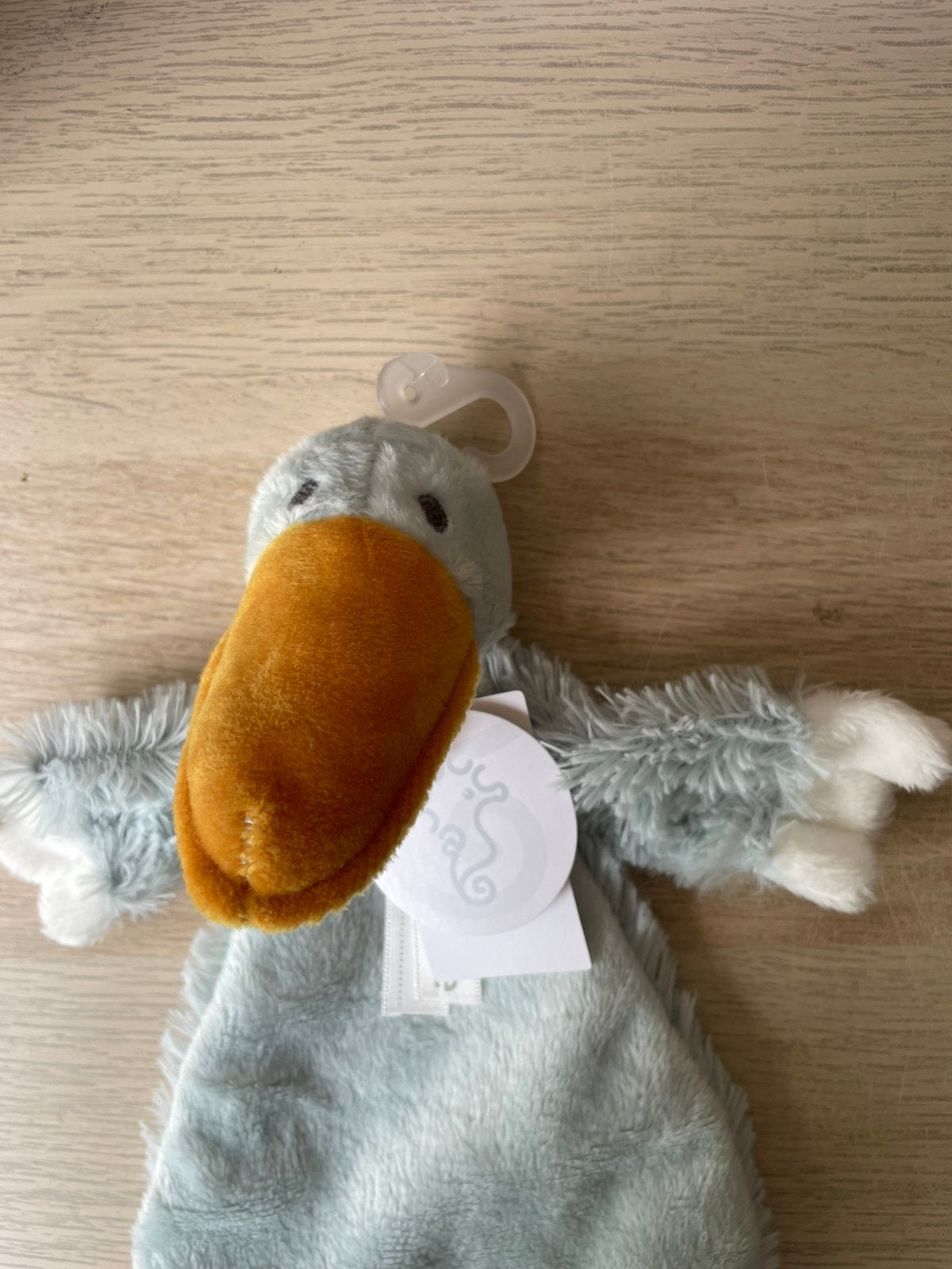 Happy Horse Knuffeldoekje, knuffellapje eend. Nieuw. Groen, Kinderen en Baby's, Speelgoed | Knuffels en Pluche, Ophalen, Nieuw