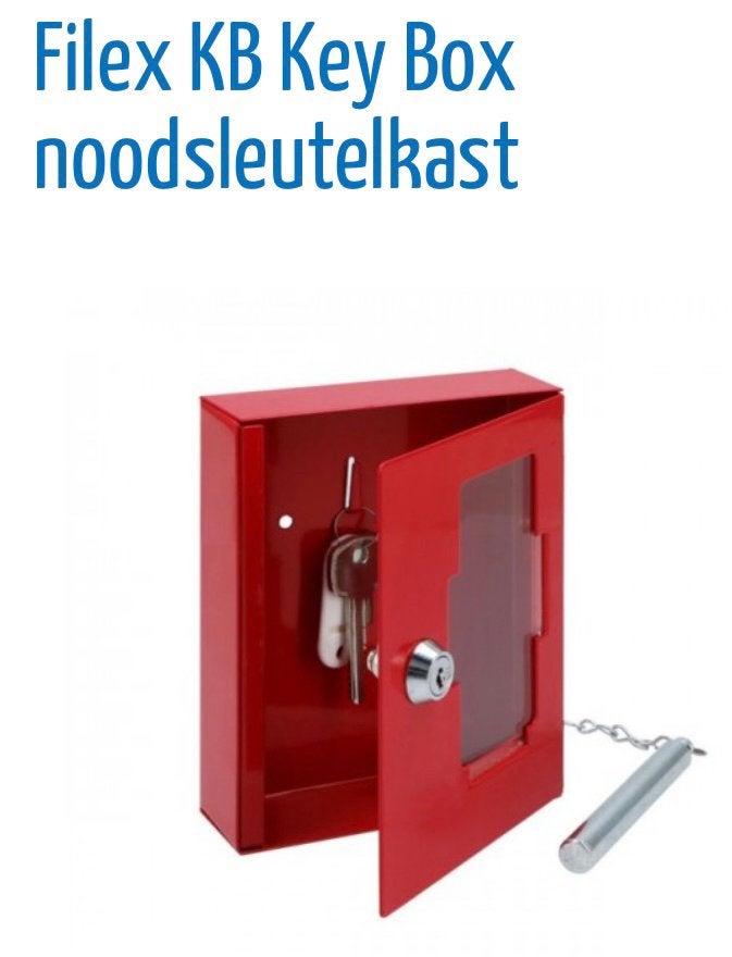 Filex KB Keybox noodsleutelkast, Ophalen of Verzenden, Nieuw