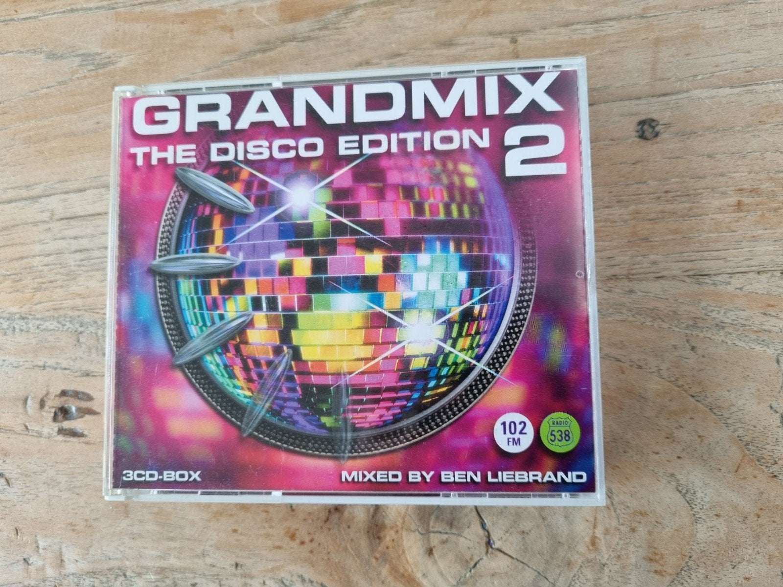 Grandmix The Disco Edition 2 - 3CD Box - Ben Liebrand, Cd's en Dvd's, Cd's | Dance en House, Boxset, Ophalen of Verzenden, Zo goed als nieuw