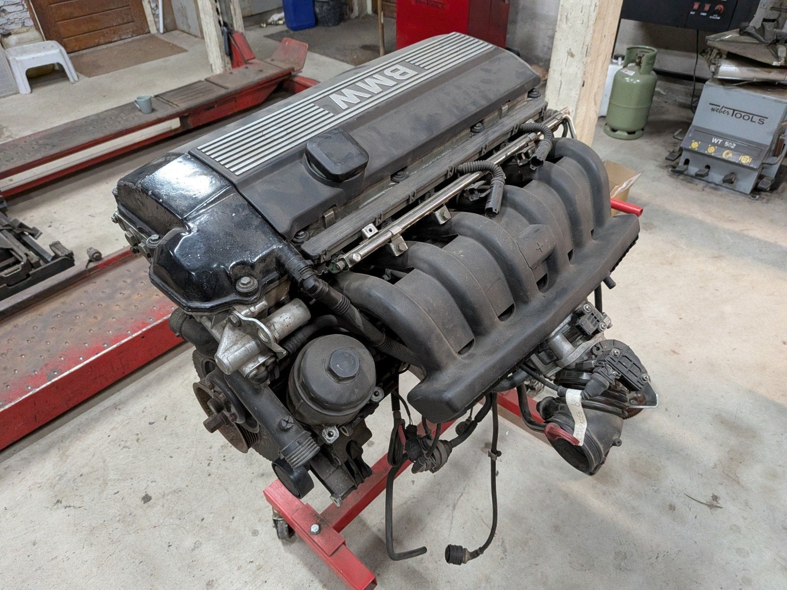 BMW M52B25 Motorblok, Ophalen, Gebruikt, BMW