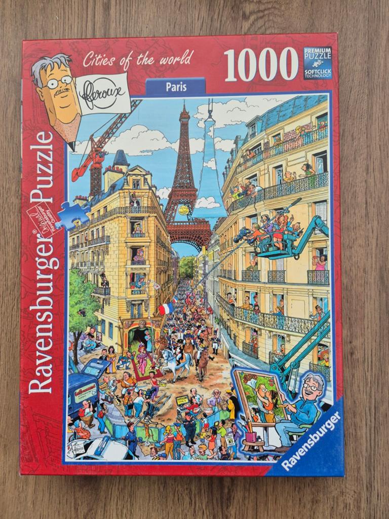 Ravensburger puzzle cities of the world, Ophalen of Verzenden, 500 t/m 1500 stukjes, Zo goed als nieuw