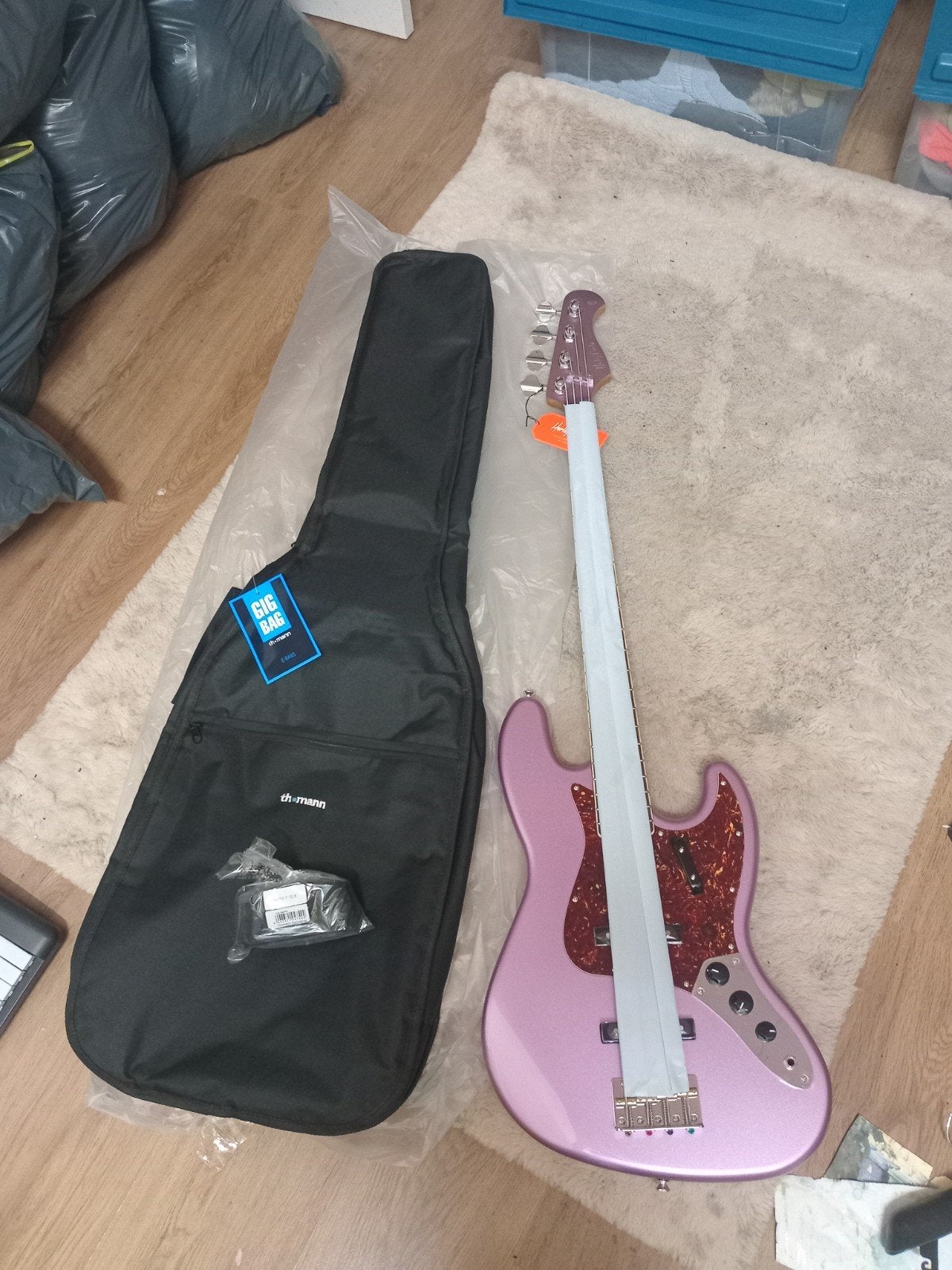 basgitaar set, Ophalen of Verzenden, Zo goed als nieuw