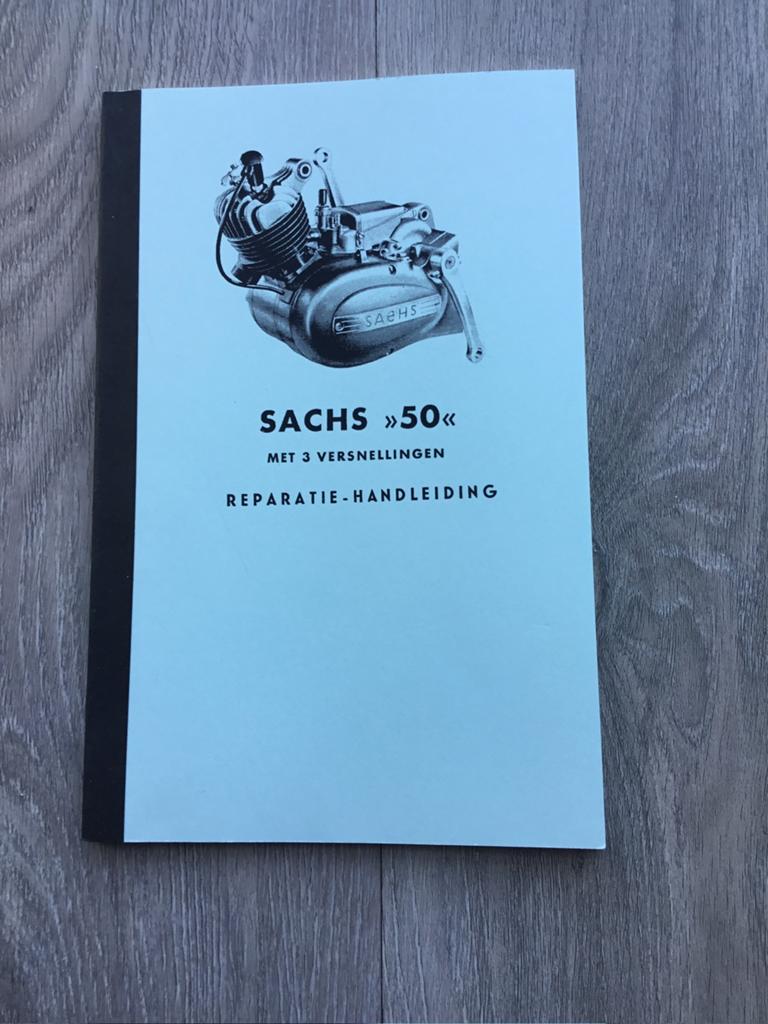 Sachs 50 reparatie documentatie, Ophalen of Verzenden