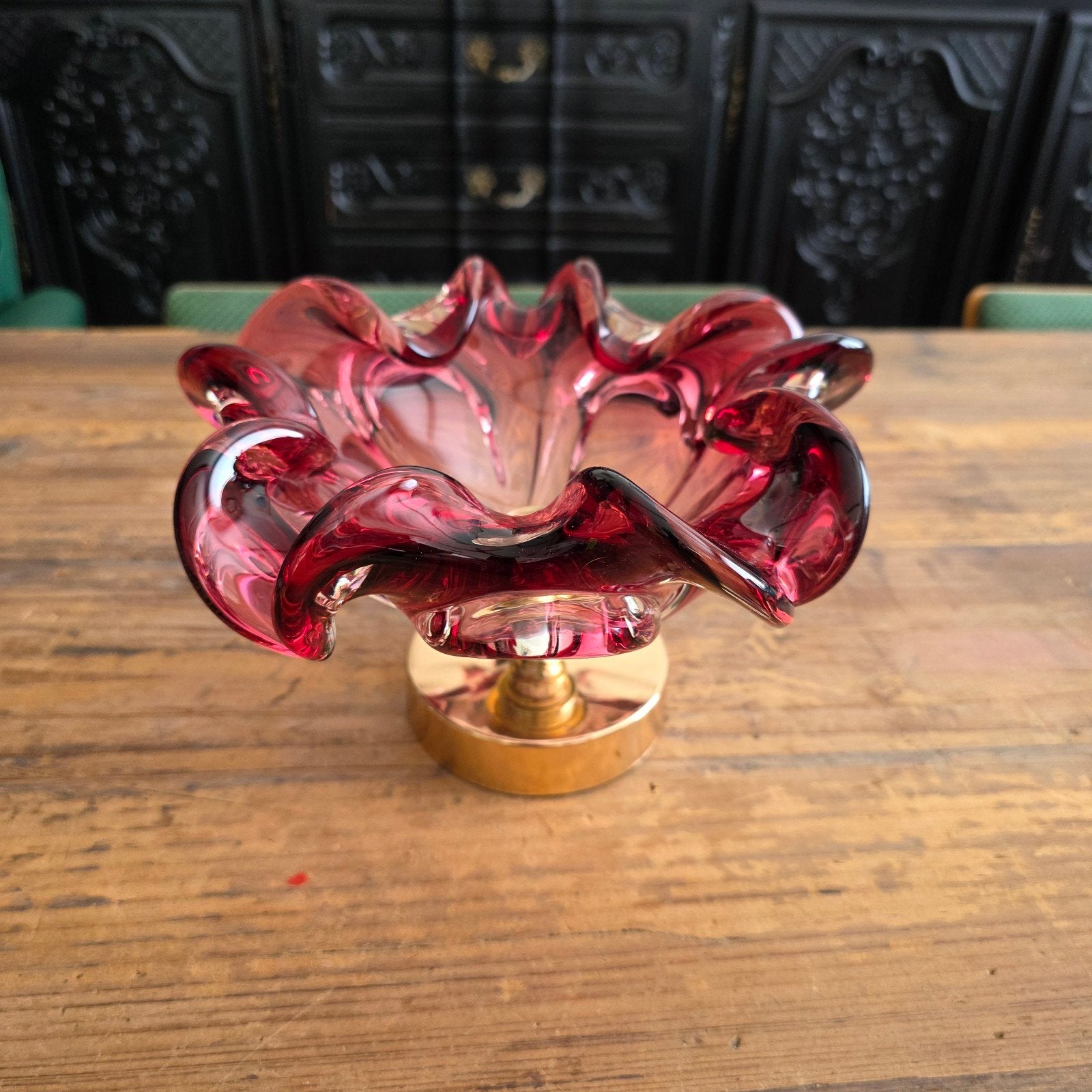 Vintage Murano glazen wandlampen., Huis en Inrichting, Lampen | Wandlampen, Ophalen of Verzenden, Zo goed als nieuw