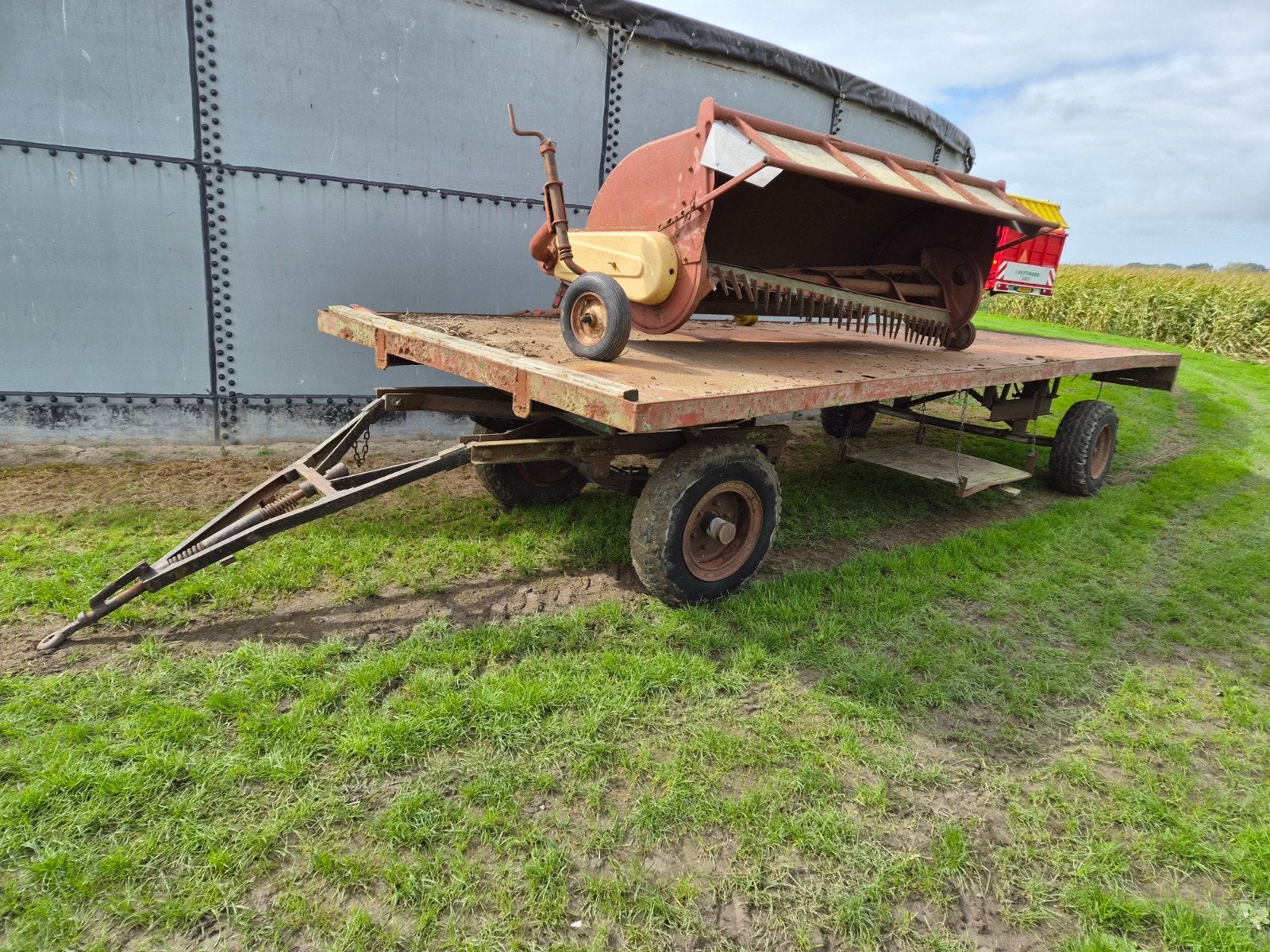 melkwagen met vicon schudder, Ophalen of Verzenden