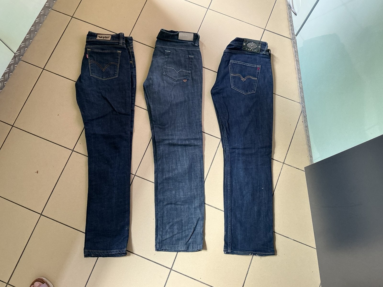 Spijkerbroeken Hugo Boss enz, Ophalen of Verzenden, Zo goed als nieuw, Blauw, W30 - W32 (confectie 38/40)