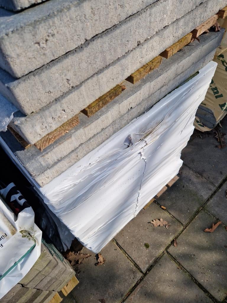 Betontegel 60x60x4 grijs antraciet, Ophalen, Nieuw, Beton, Terrastegels